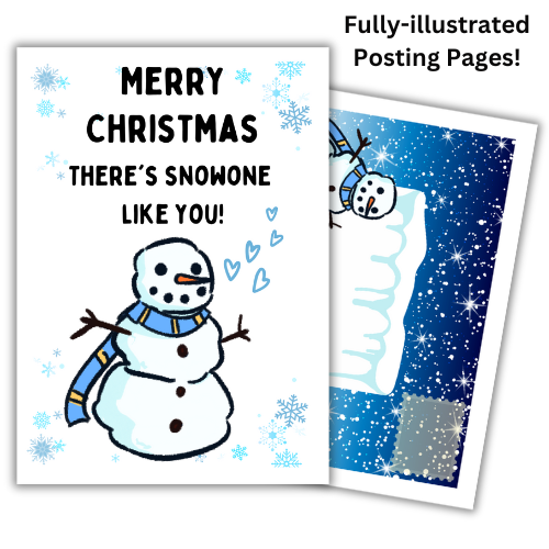 Snowman Christmas Card for the one you love