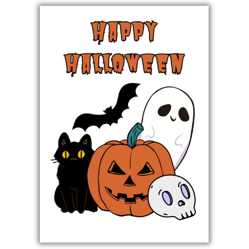 Happy Halloween Card All things Spooky!