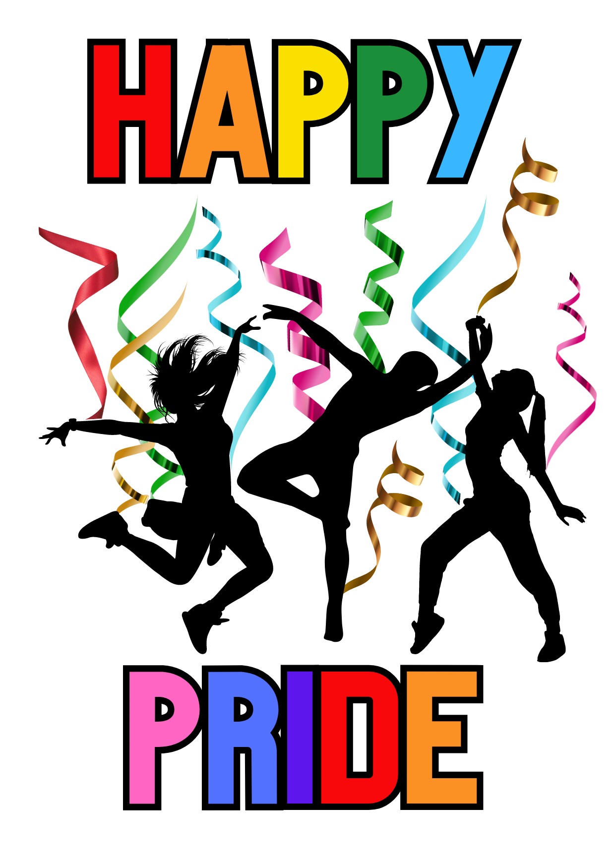 Happy PRIDE Streamers