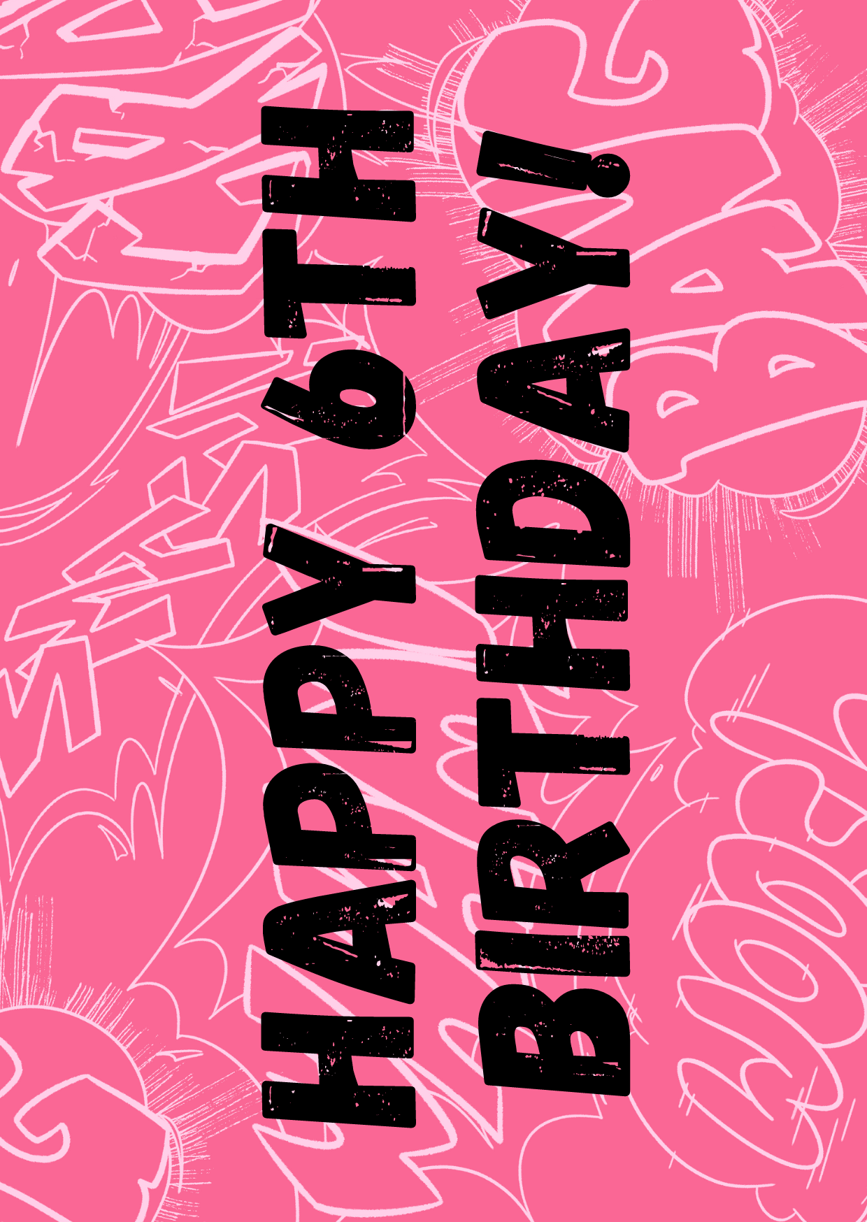 Little Heroes Happy 6th Birthday Card Unicorn Hero