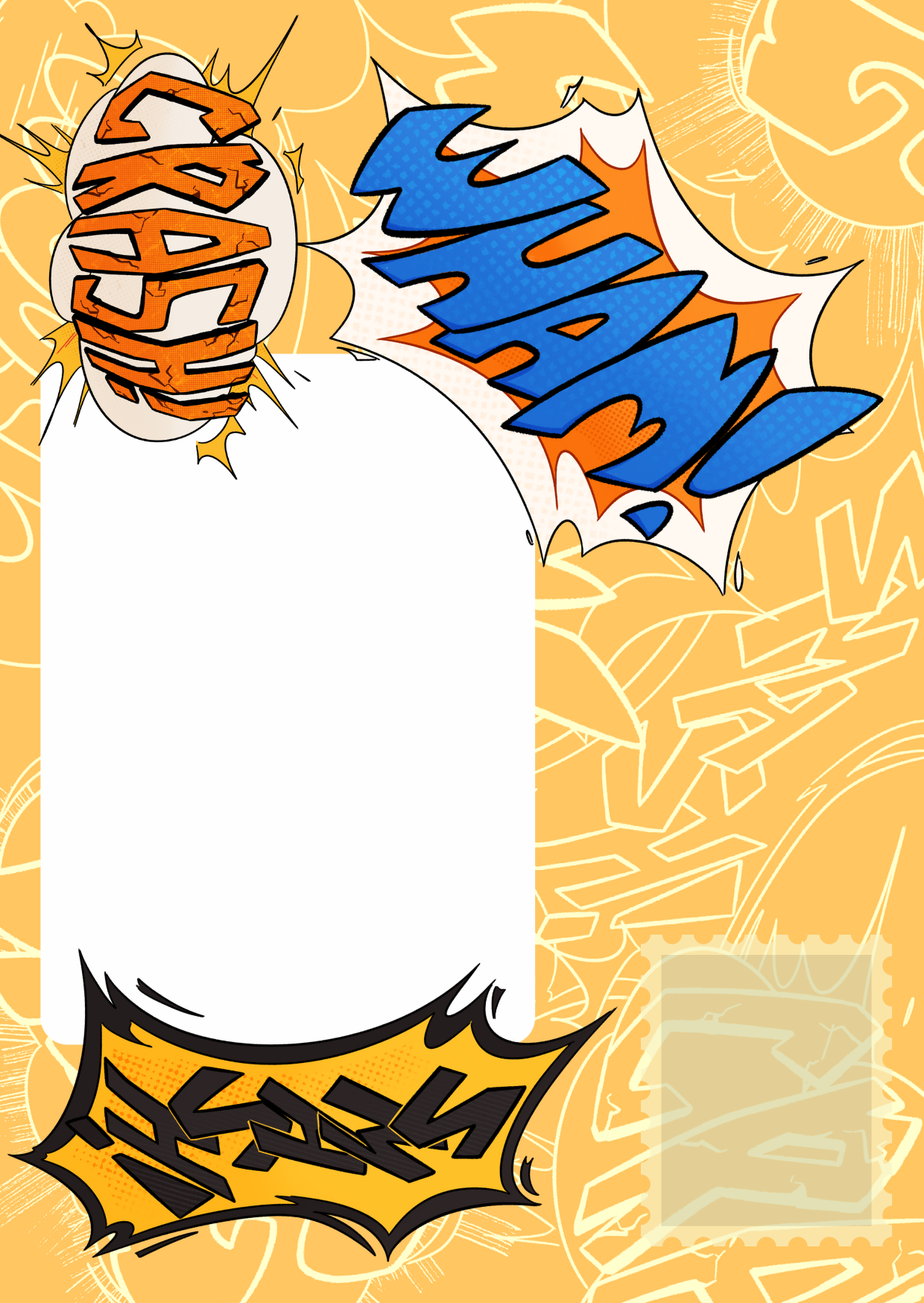 Little Heroes Kids Birthday Card for any Cake Loving Super Hero