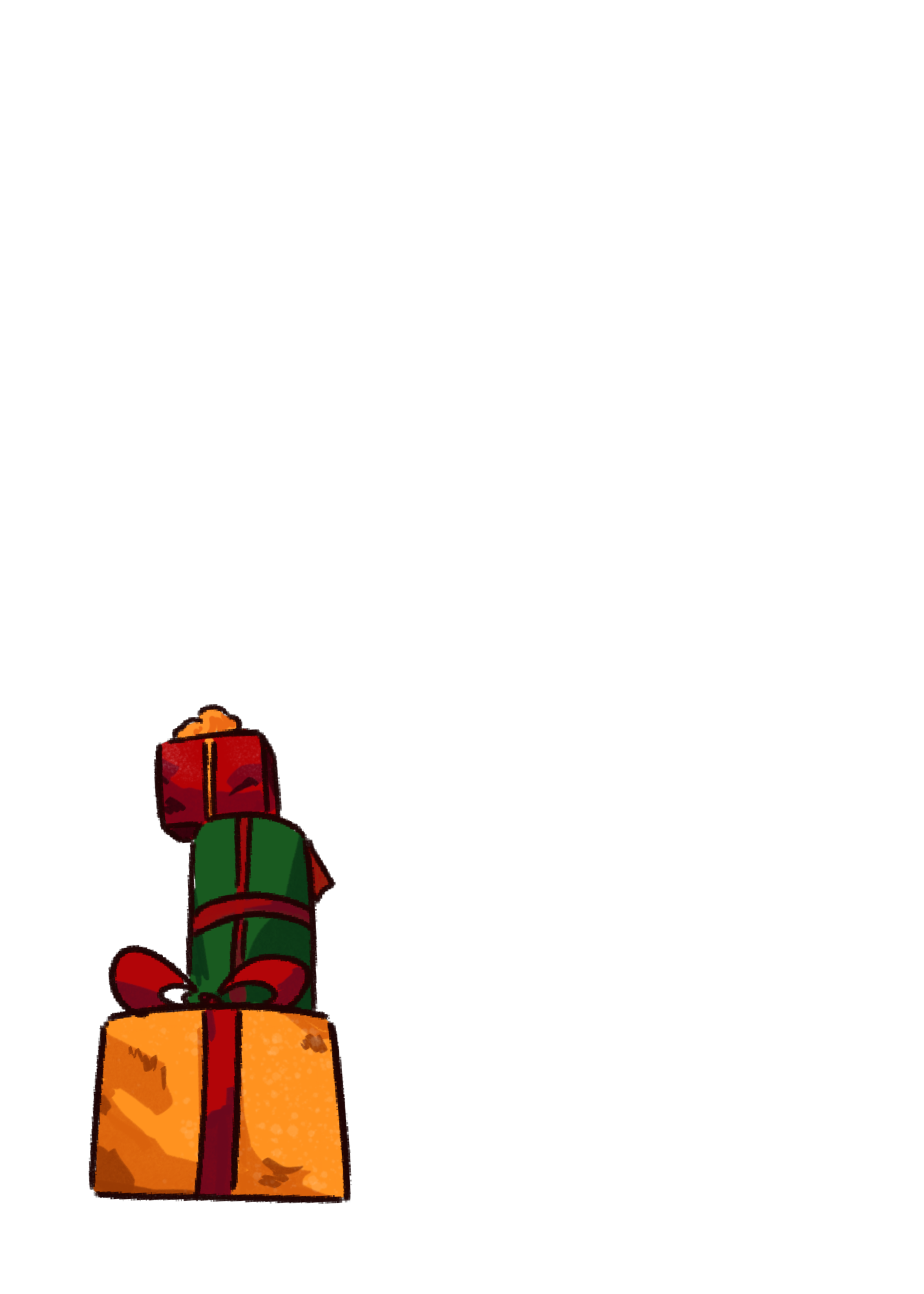 Here's Hoping You have a Tree-mendous Christmas Card