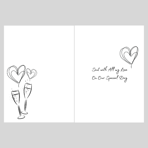 Gay Anniversary Card for Partner | LGBT+ Happy Anniversary Greetings Card for Wonderful Partner
