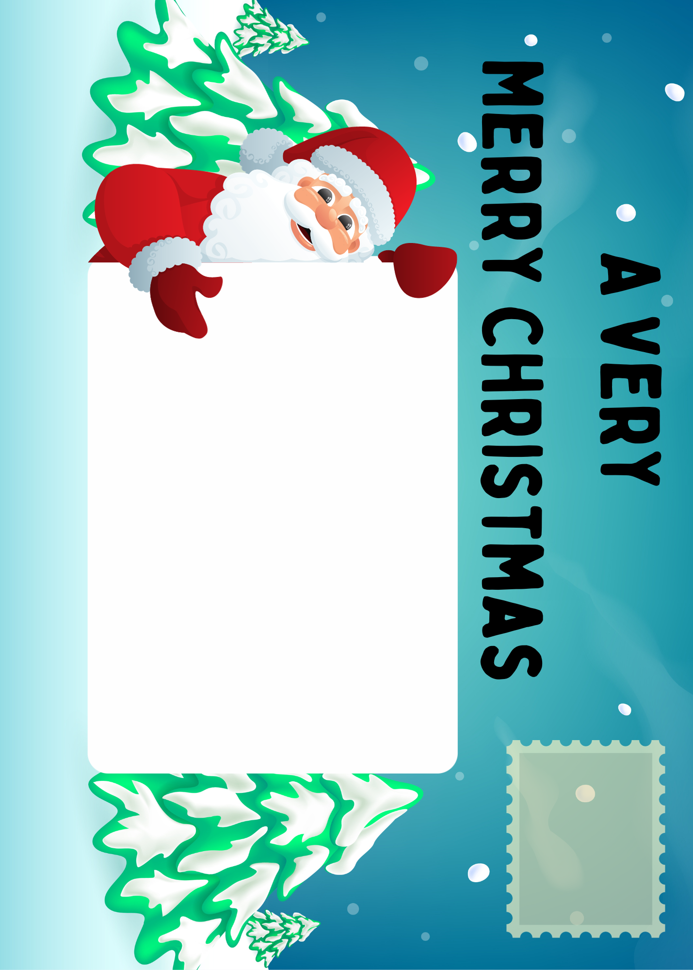 Here's Hoping You have a Tree-mendous Christmas Card