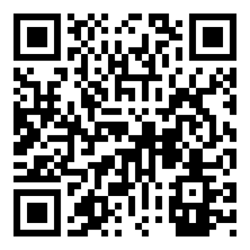 QR Code which takes you to a video on the Bare Cards Website showing instructions on how to use the Tri-fold Push the Limit Greetings Cards.