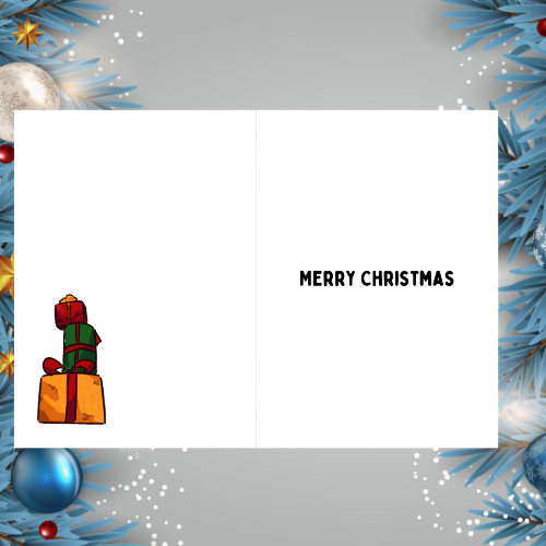 Here's Hoping You have a Tree-mendous Christmas Card