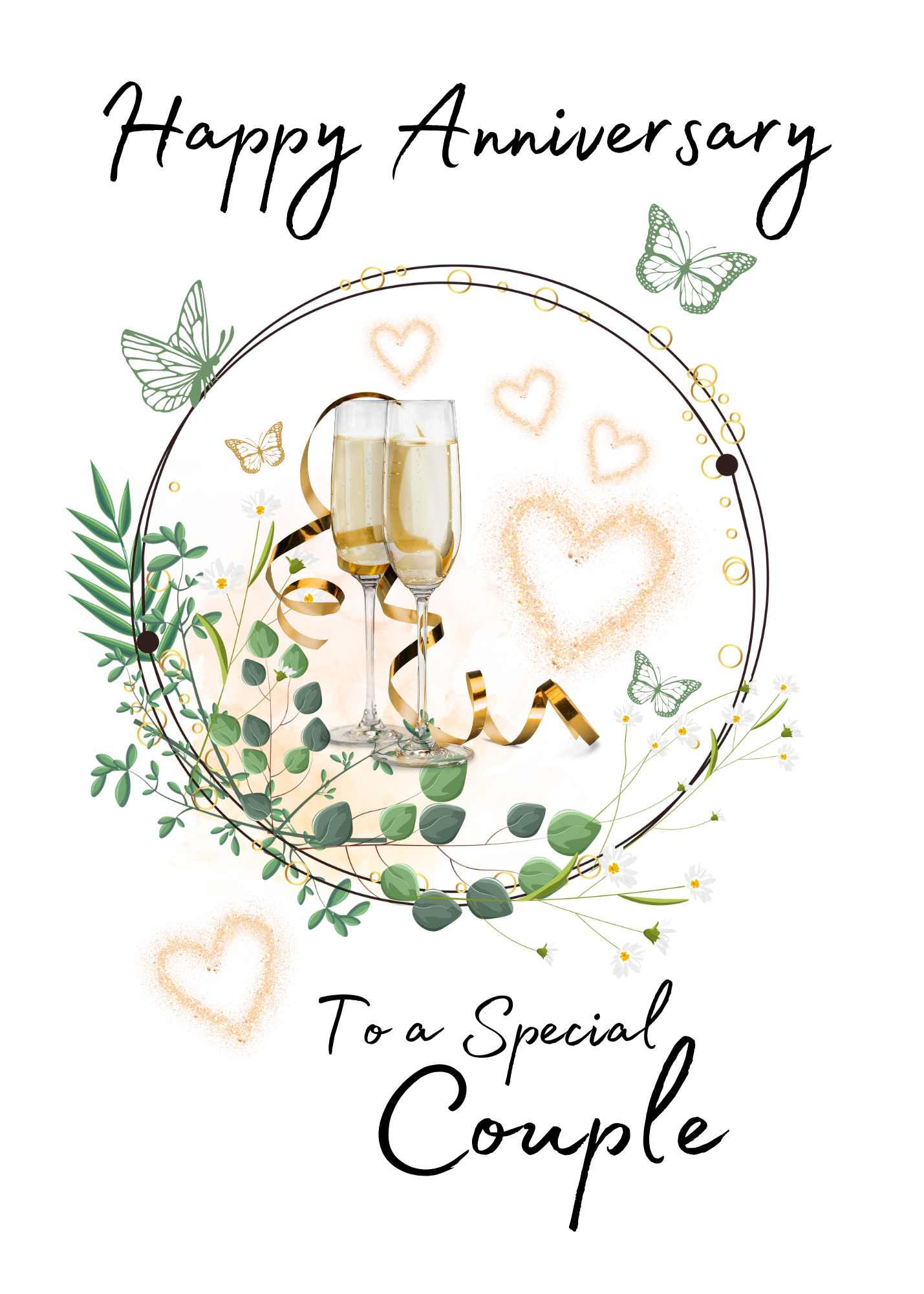 Special Couple Anniversary Card