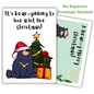 Cute Christmas Card  - It's Bear-ginning to Look a Lot Like Christmas