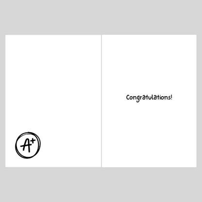 Exam Congratulations Card