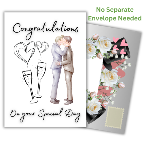 Mr & Mr Wedding Card