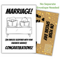 Wedding Humour Card - Marriage! An Endless Sleepover,