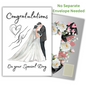 Wedding Congratulations Card | Mr and Mrs