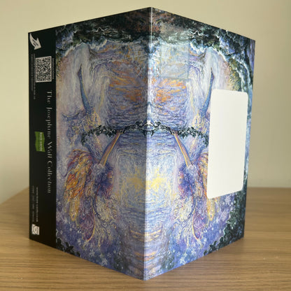 Self-sealing posting covers for the Bare Cards Josephine Wall collection featuring Swinging in the Snow