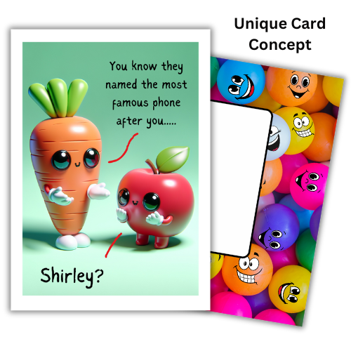 Funny Birthday Card - Shirley iphone