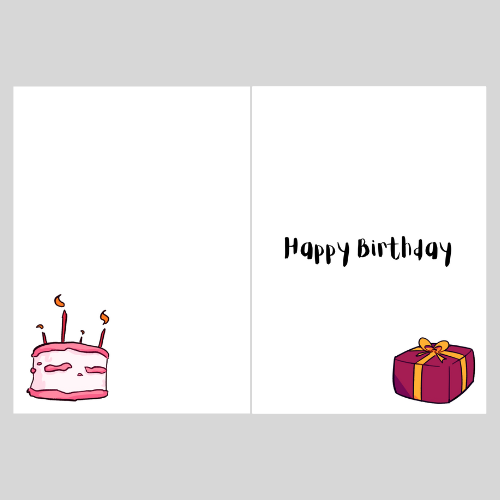 Goth Girl Happy 15th Birthday Card