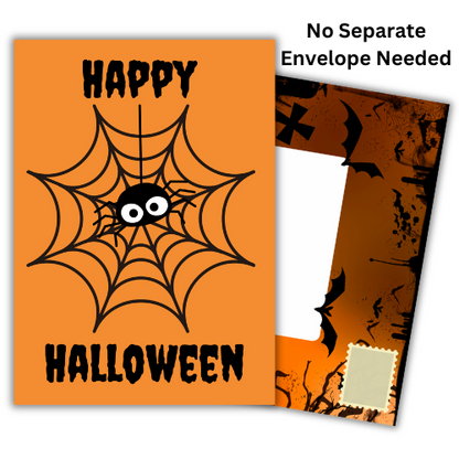 Halloween Spooky Spider Card