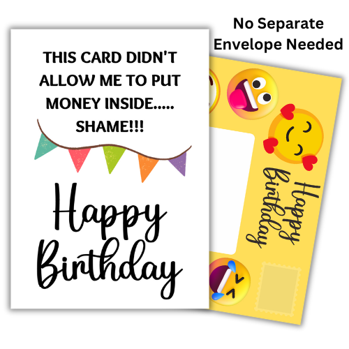 Funny Birthday Card - Humour For Friend Or Relative