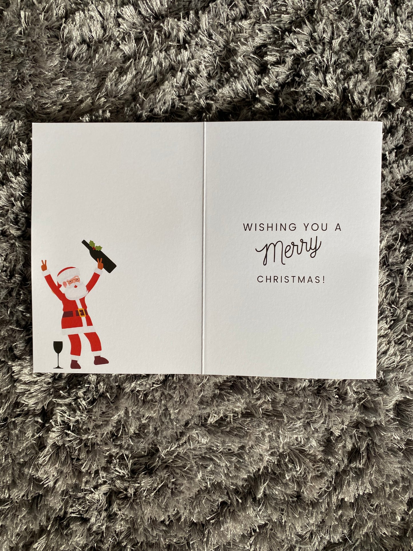 Cheers Santa Pack of 10 6x4" Christmas Cards