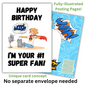 Little Heroes Kids Birthday Card for your Super Hero Boy