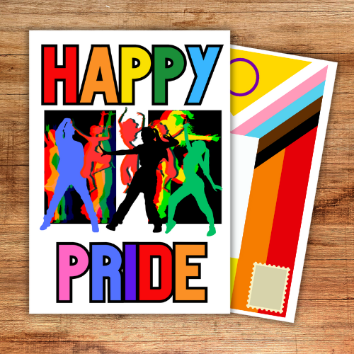 Inclusive Happy PRIDE Card
