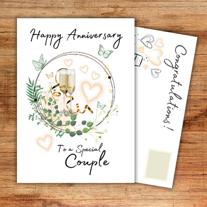 Special Couple Anniversary Card