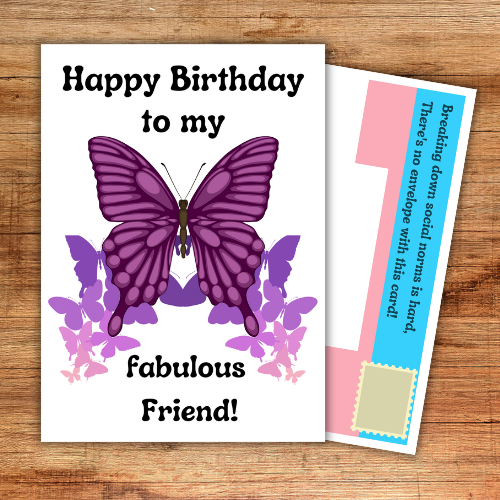 Transgender Happy Birthday to my fabulous Friend! Pink