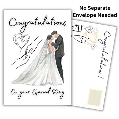 Congratulations Anniversary Card | Mr and Mrs Anniversary Greetings Card