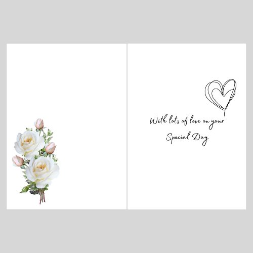 Mr & Mr Wedding Card