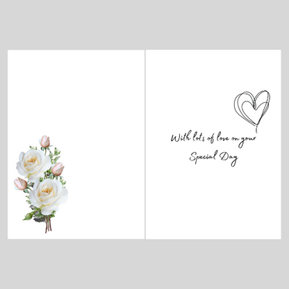 Mr & Mr Wedding Card