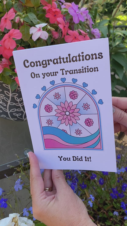 Transition Congratulations Card