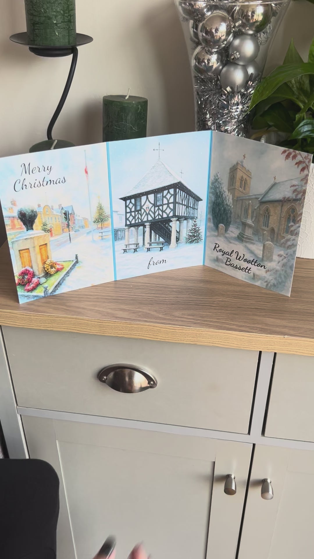 Video of Bare Cards Royal Wootton Bassett Christmas Card RWB02