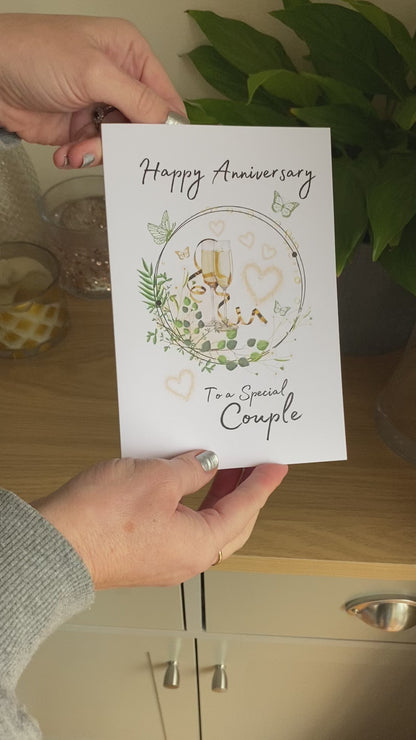 Special Couple Anniversary Card