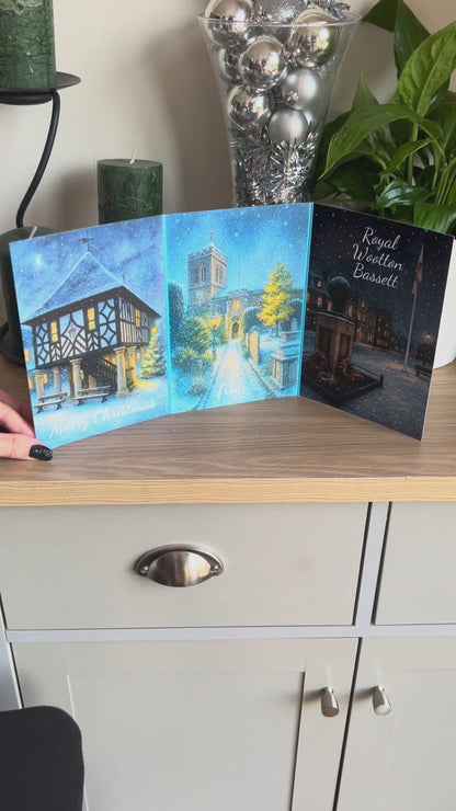 Video of Bare Cards Royal Wootton Bassett Christmas Card RWB03