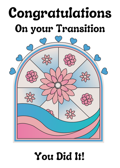 Transition Congratulations Card